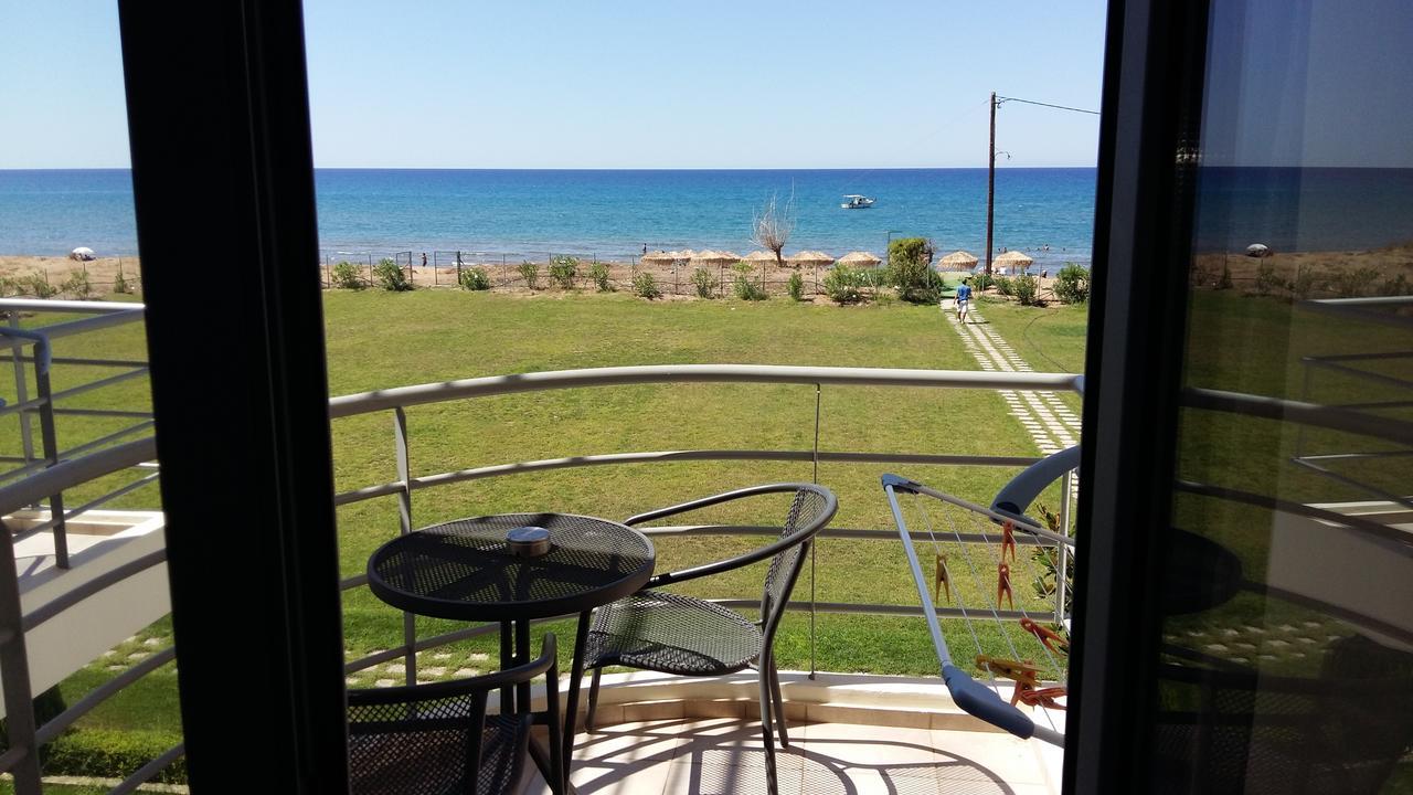 Ostria Hotel Kakovatos Beach 자하로 외부 사진