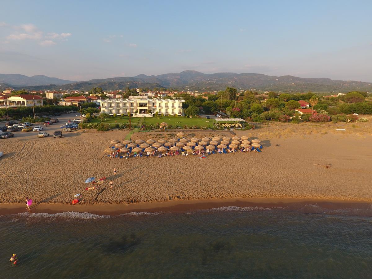 Ostria Hotel Kakovatos Beach 자하로 외부 사진
