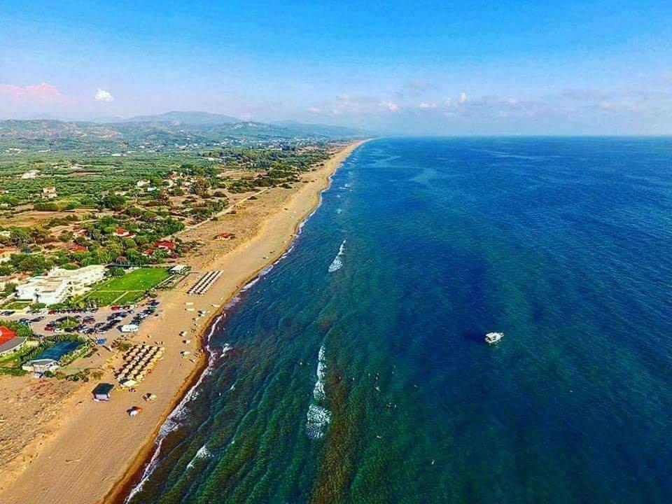Ostria Hotel Kakovatos Beach 자하로 외부 사진
