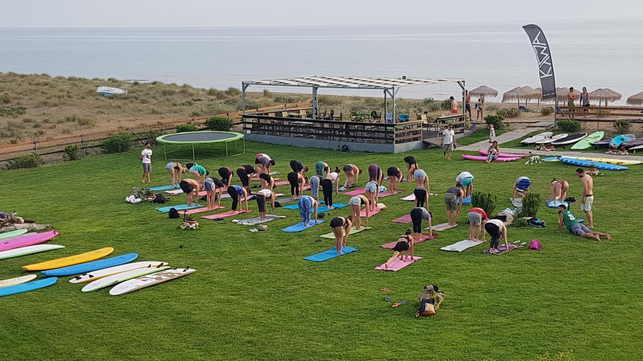 Ostria Hotel Kakovatos Beach 자하로 외부 사진